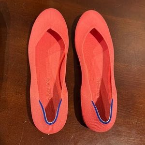 Rothy size 10 grapefruit flats